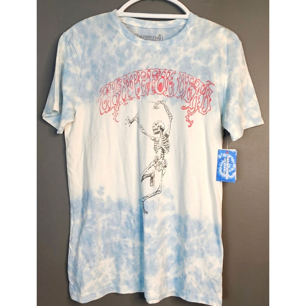 Grateful Dead Skeleton Tie Dye Lucky Brand Small NWT